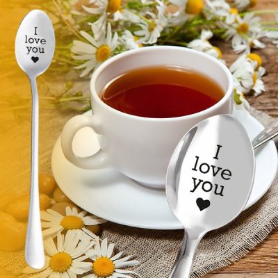 'I love you' (Szeretlek) gravírozott kanál | ILYSPOON
