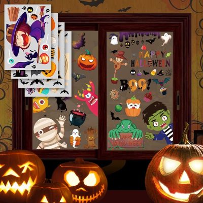 Halloween ablak matricák (10 matrica ív a készletben) | SPOOKCLINGS
