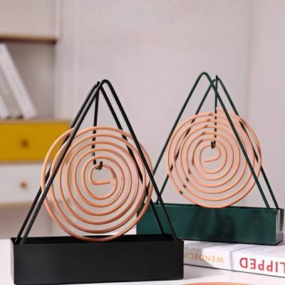 Szúnyogriasztó spirál tartó - falra és felületre szerelhető, vas | BUZZINO