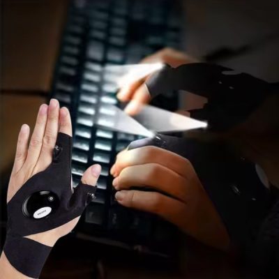 LED kesztyű sötét helyiségekbe | LEDIGLO