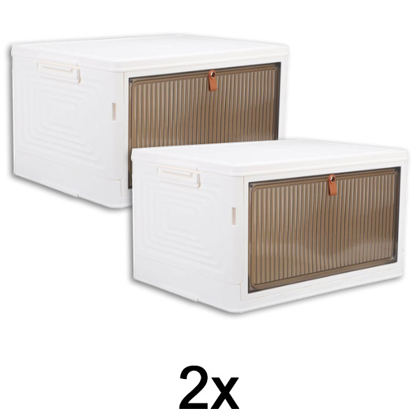 2x Tárolódoboz fedővel | ORGABOX